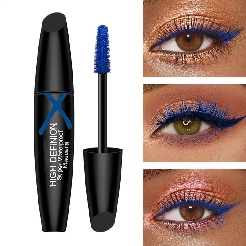 Blue Mascara for Eyelashes Vol - Waterproof Mascara Wand review and price