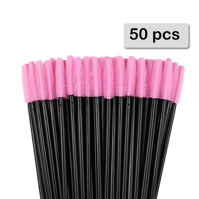 50pcs Silicone Mascara Wands A - Beauty Makeup Women review and price