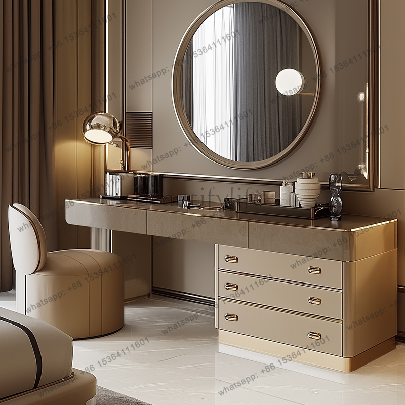 Full Set Wooden Vanity Table N - Beauty Makeup Vanity Set review and price